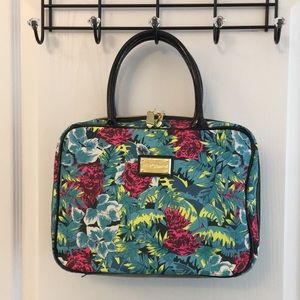 Betsey Johnson Tigers and Bushes Cosmetic Bag